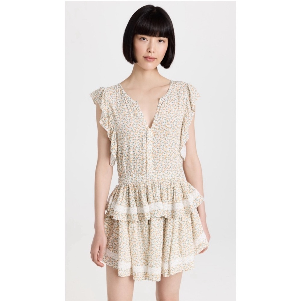 Sokie Collective Ruffled Floral Mini Dress